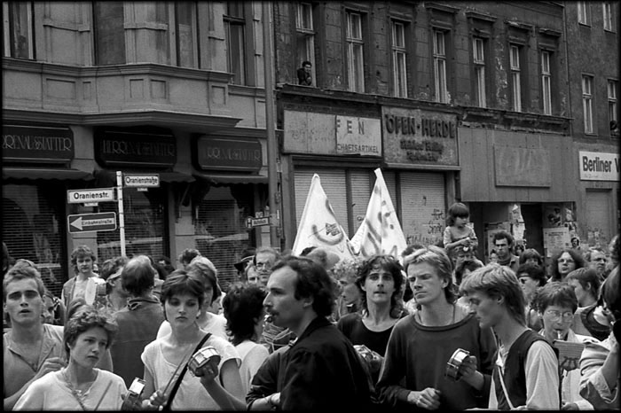 Demonstration in der Oranienstraße