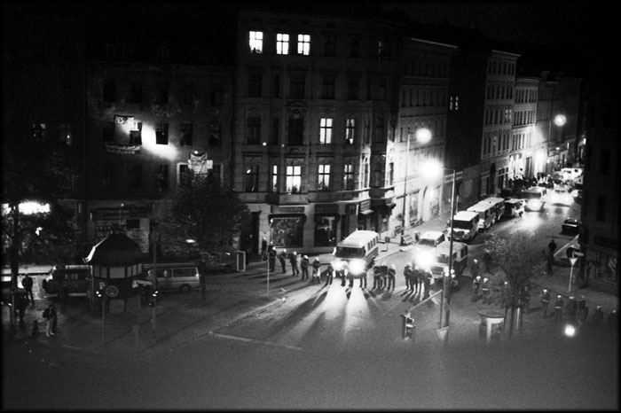 Durchsuchung am Heinrichplatz